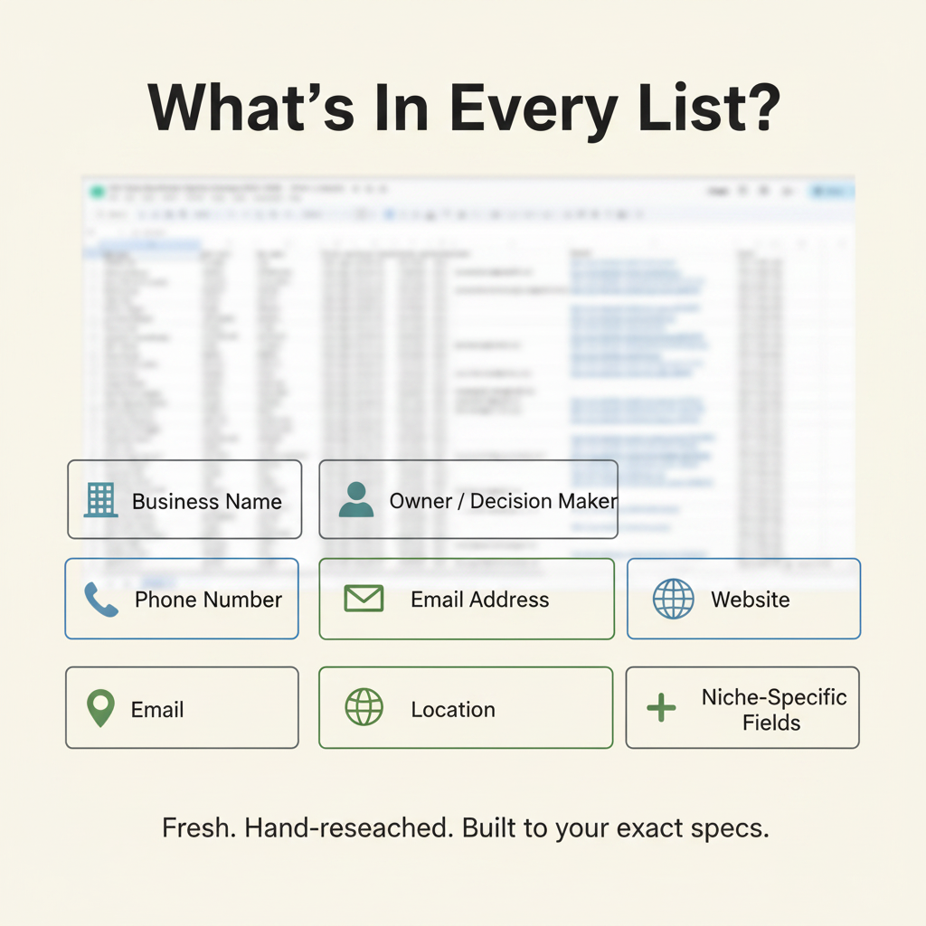 What's In Every List